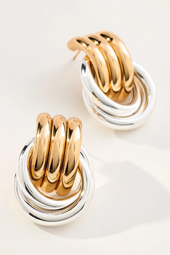 Heaven Mayhem Double-Knot Earrings