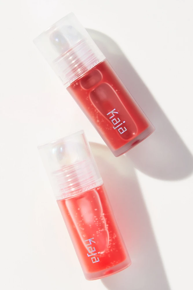 Kaja Beauty Juicy Kiss Juicy Glass Lip Oil Duo