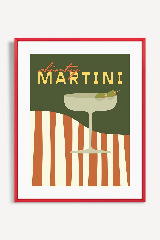 Dirty Martini Wall Art