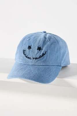 Damson Madder Smiley Cotton Baseball Cap
