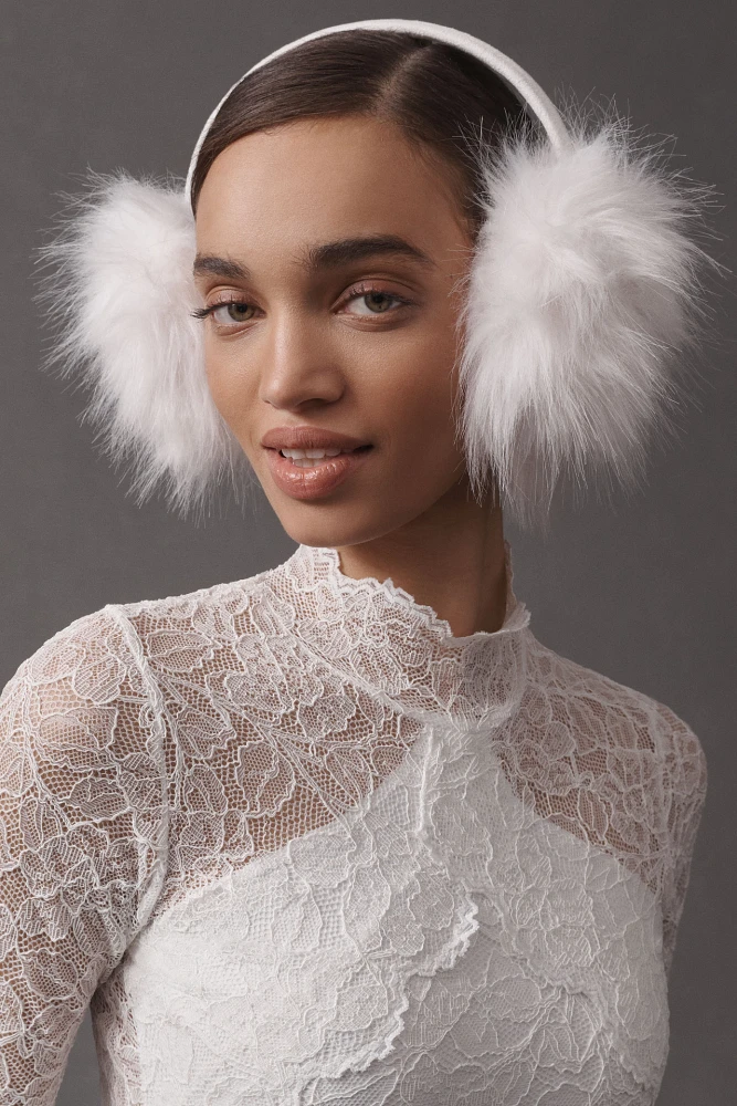 Unreal Fur Faux-Fur All Ears Earmuffs