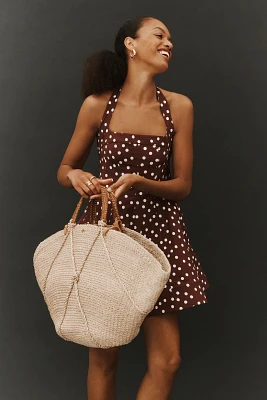 Aranaz Corda Large Straw Tote