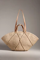 Aranaz Corda Large Straw Tote