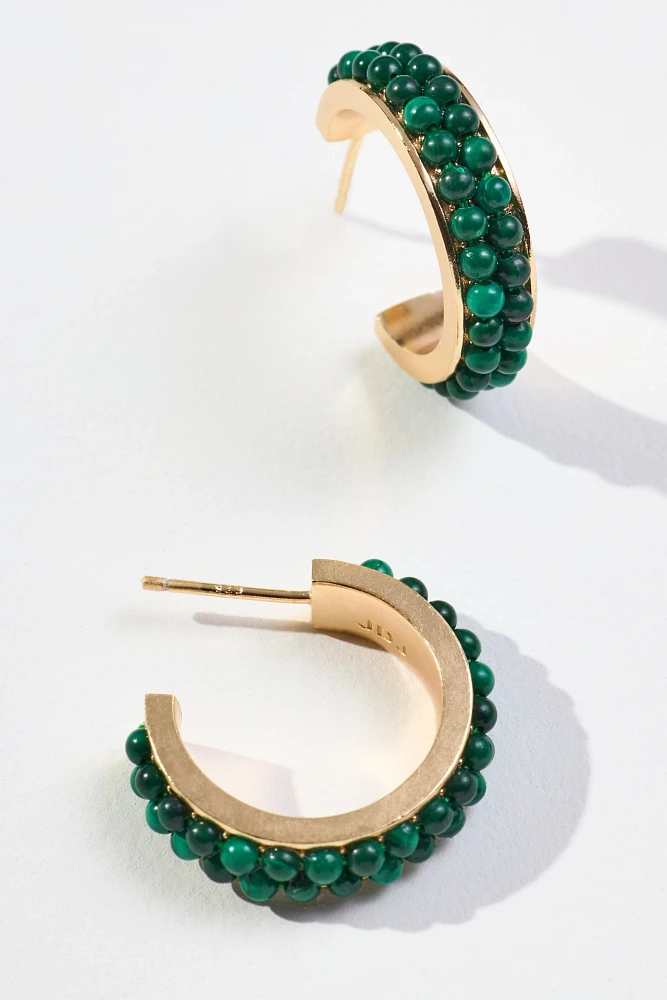 Joy Dravecky Power Midi Hoop Earrings