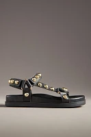 Studded Leather Sport Sandals