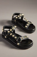 Studded Leather Sport Sandals