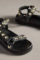 Studded Leather Sport Sandals