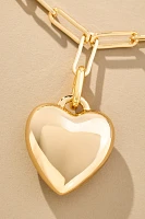 Thatch Aurelie Puffy Heart Link Necklace