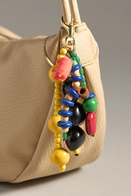 Clare V. Le Beaded Tassel Bag Charm