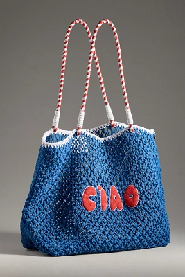 Clare V. L'Été Ciao Crochet Tote