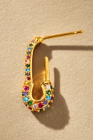 Crystal Haze Small Pin Up Earring