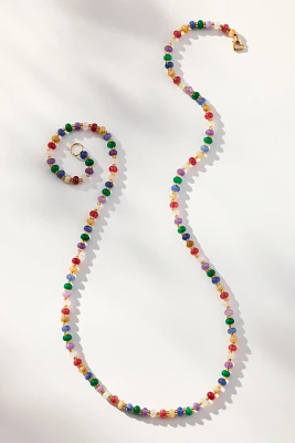 Crystal Haze Rainbow Necklace