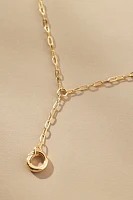 Lariat Charm Necklace