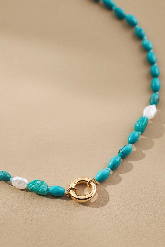 Beaded Charm Necklace