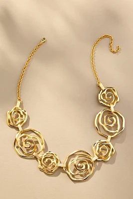 LYNYER Floral Vortex Necklace