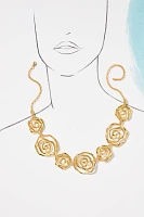 LYNYER Floral Vortex Necklace