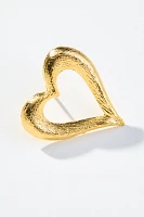 LYNYER Open Heart Post Earrings