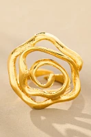 LYNYER Floral Vortex Ring