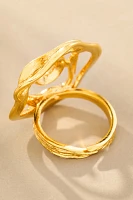 LYNYER Floral Vortex Ring