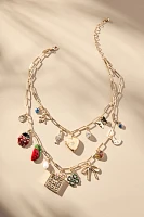 Layered Charm Necklace