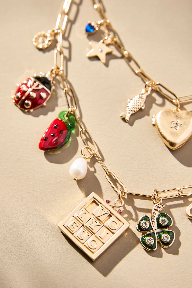 Layered Charm Necklace