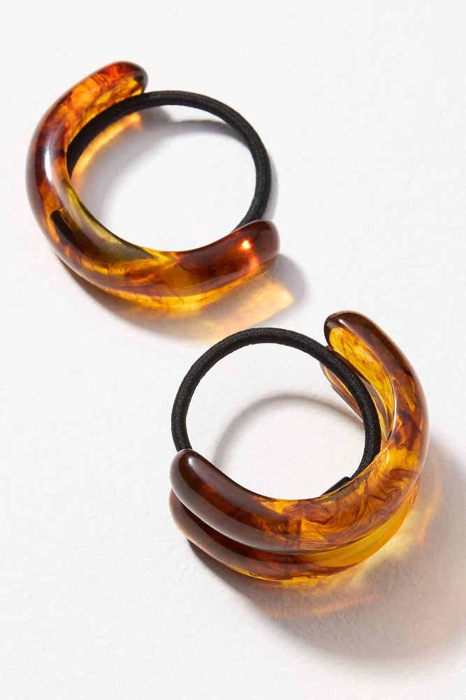 Resin Arch Cuff Hair Tie