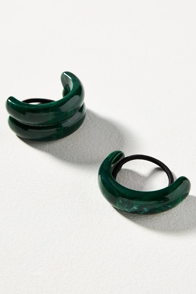 Resin Arch Cuff Hair Tie