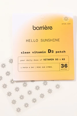 Barrière Hello Sunshine Vitamin D Mini Patches