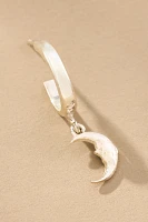 Hermina Athens Tiny Moon Mini Hoop Earrings