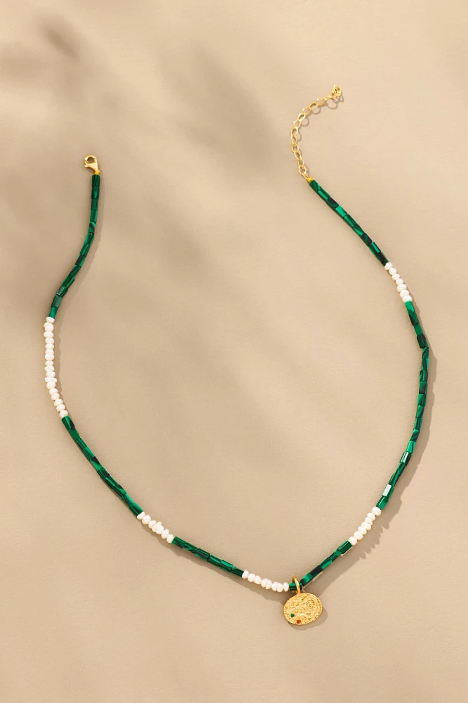 Hermina Athens Knossos Pine Pearl Necklace