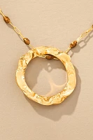 Hermina Athens Full Moon Necklace