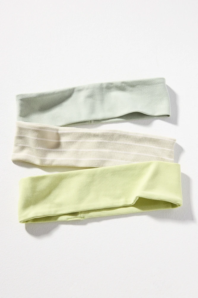 Jersey Stretch Headbands, Set of 3