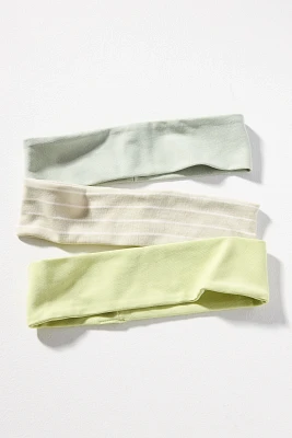 Jersey Stretch Headbands, Set of 3