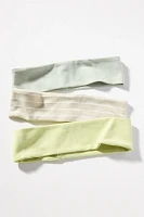 Jersey Stretch Headbands, Set of 3