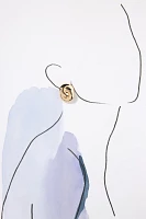 Interlocked Circle Post Earrings