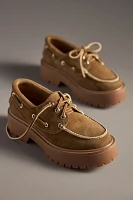 Jeffrey Campbell Crushed-T Lug Platform Boat Shoes