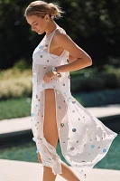 Chan Luu Chloe Sequin Sheer Cover-Up Tunic