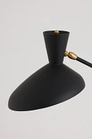 Austen Dual Function Brass Floor Lamp