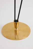 Austen Dual Function Brass Floor Lamp