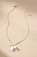 Set & Stones Maddy Pearl Charm Necklace