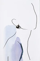 Clare V. Studded Le Hoop Earrings