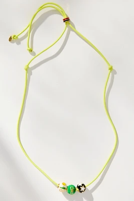 Clare V. Beaded Cord Necklace