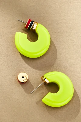 Clare V. Le Hoop Earrings