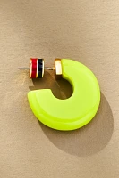 Clare V. Le Hoop Earrings