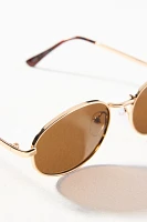 I-SEA Oval Wire Sunglasses