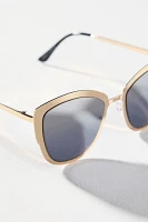 I-SEA Mallory Metal Cateye Sunglasses