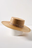 San Diego Hat Co. Athena Zigzag Straw Boater