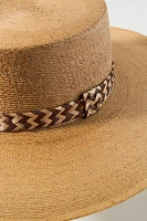 San Diego Hat Co. Athena Zigzag Straw Boater