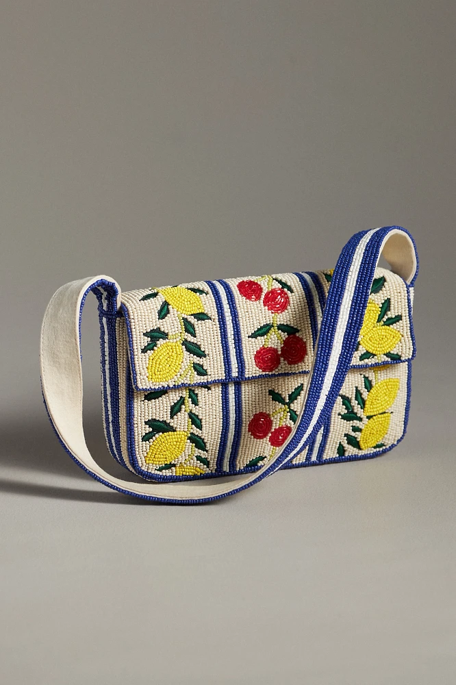 The Fiona Beaded Bag: Floral Edition