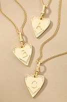 Monogram Heart Necklace